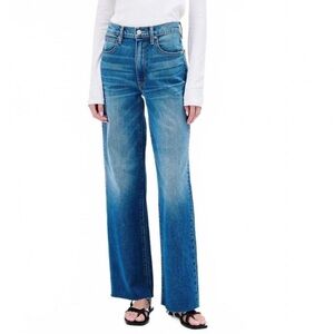 SLVRLAKE Grace High-Rise Jean In River Runs Deep 💙